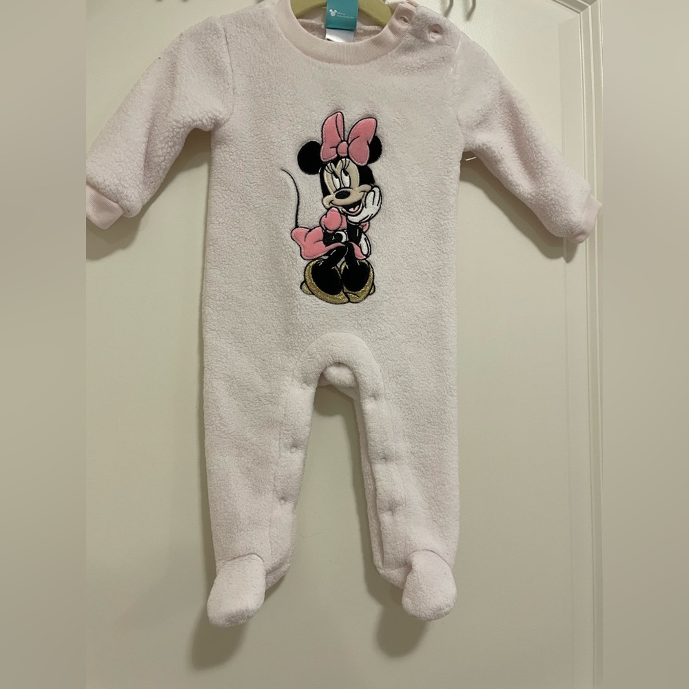 Disney Minnie Mouse Footie One Piece